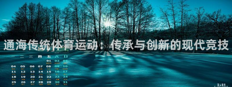 沐鸣体育凯捷平台代理：通海传统体育运动：传承与创新的现代竞技